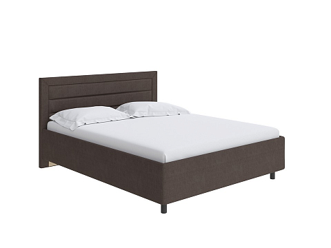 Кровать 200х200 Next Life 2 - Cтильная модель в стиле минимализм с горизонтальными строчками